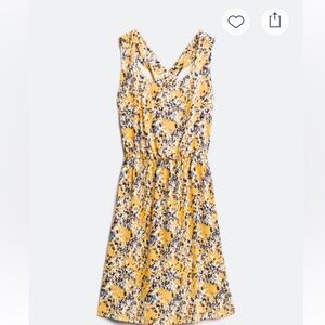 Kaileigh Yellow Floral Mini Dress